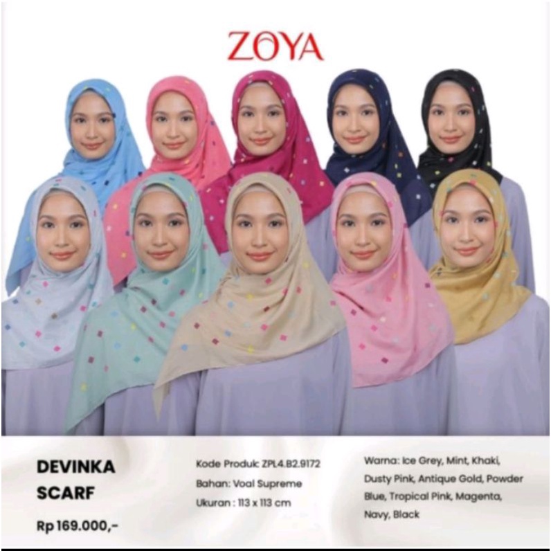 DEVINKA SCARF ZOYA