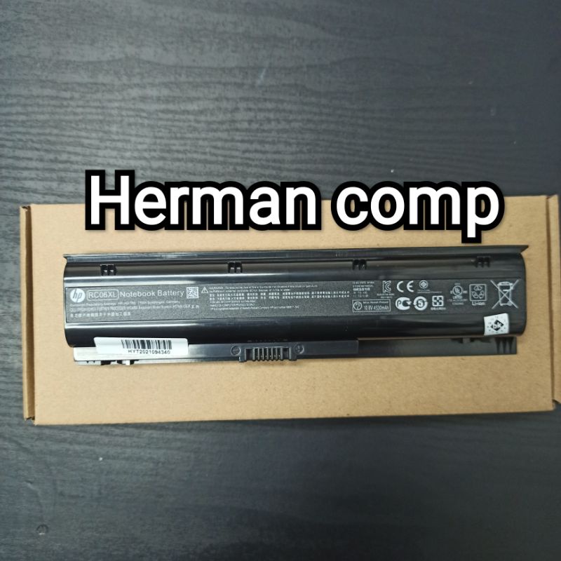 Original Baterai Laptop/NoteBook HP ProBook 4340s 4341s Series RC06XL
