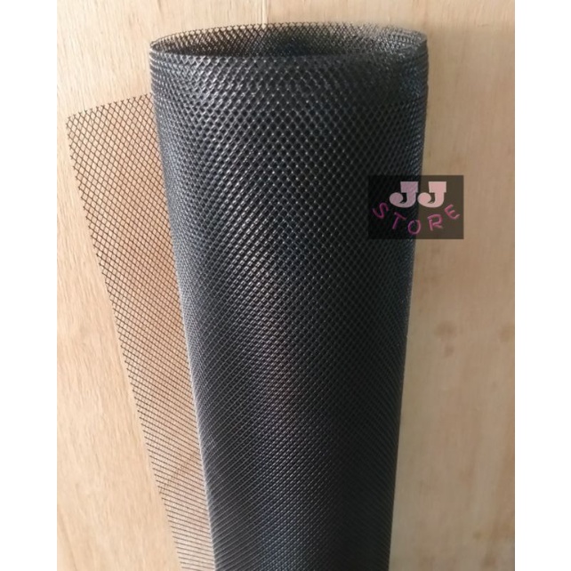 Kawat Nyamuk Baja warna Hitam Kawat Parabola Baja per 1 meter