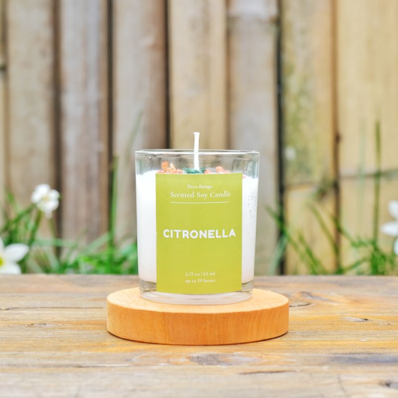 Scented candle 65 ml | lilin aromaterapi | soy wax | souvenir