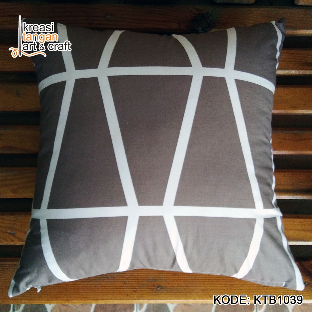 SARUNG BANTAL SOFA ukuran 30x50, 40x40, 45x45, 50x50, 60x60, 70x70 KTB1039