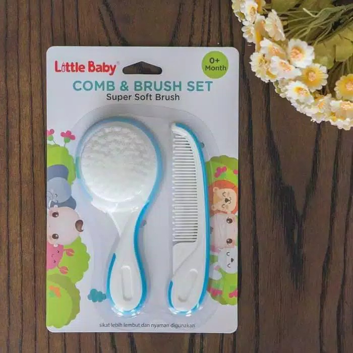 Little Baby Comb &amp; Brush Set 0m+ - 0418