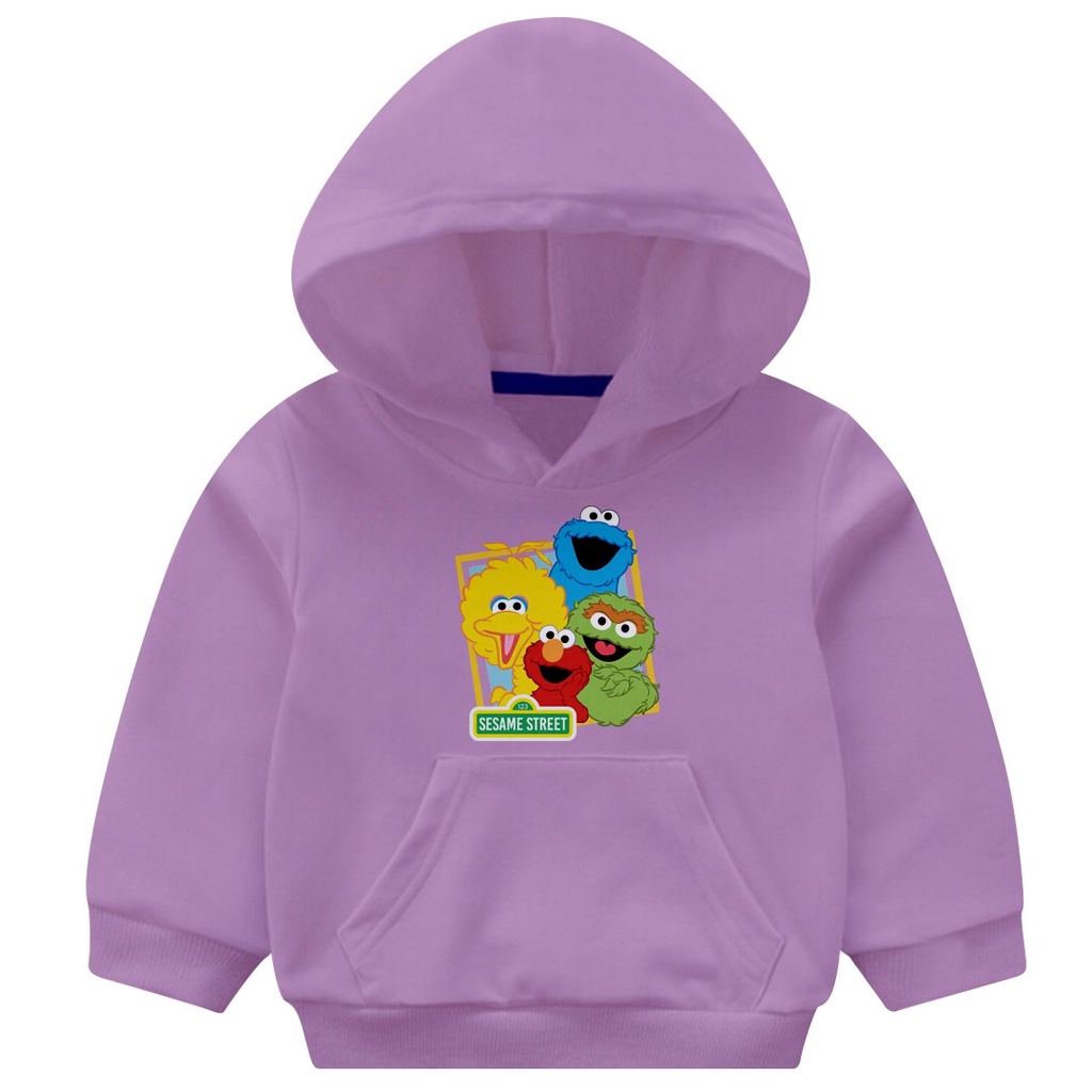 HOODIE ANAK SESAME STREET - ANAKA LEMBUT PREMIUM