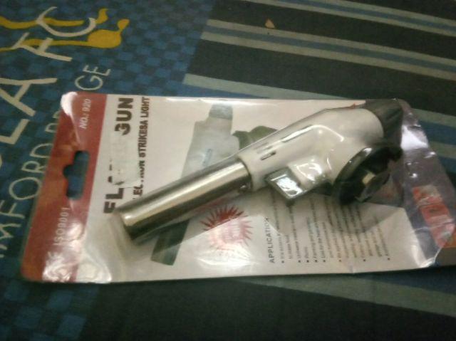 Portable Pematik Api Gas Torch Butane Flame Gun Fire