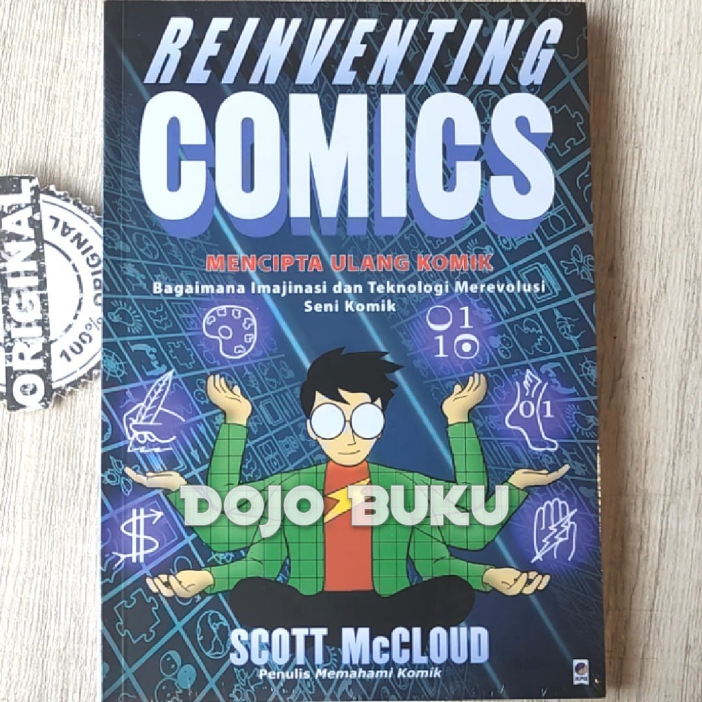 Buku Reinventing Comics - Mencipta Ulang Komik by Scott McCloud