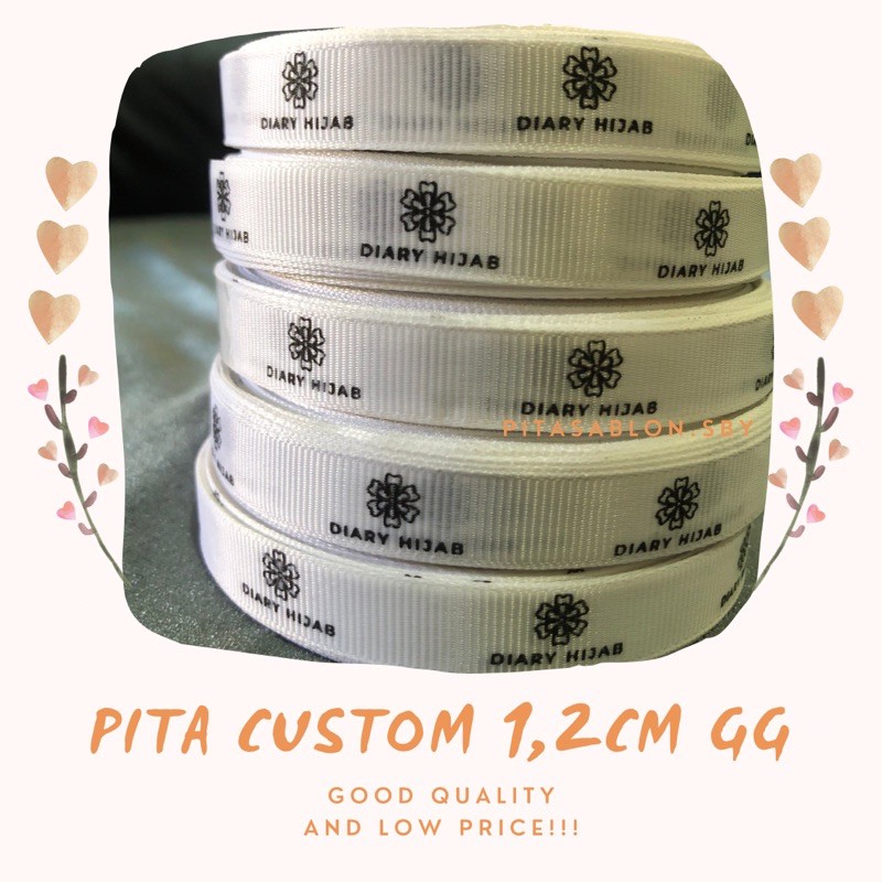 Pita Grosgrain Idul Fitri pita packaging pita bungkus pita kado pita sablon pita cetak