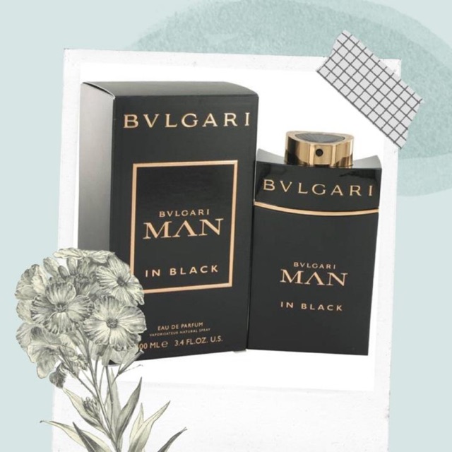 Bvlgari man in black  100ML