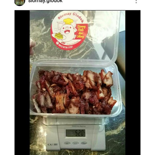 

Babi Chasio Madu/ Babi Merah/ Charsiu - Menu Instan