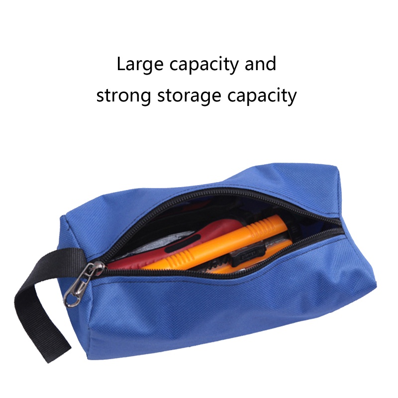 Gro Oxford Tool Zipper Pouches 4-Piece Heavy Duty Tool Bags Tas Utilitas Kokoh Dengan Untuk Karabiner Logam Keras Untuk Hosus