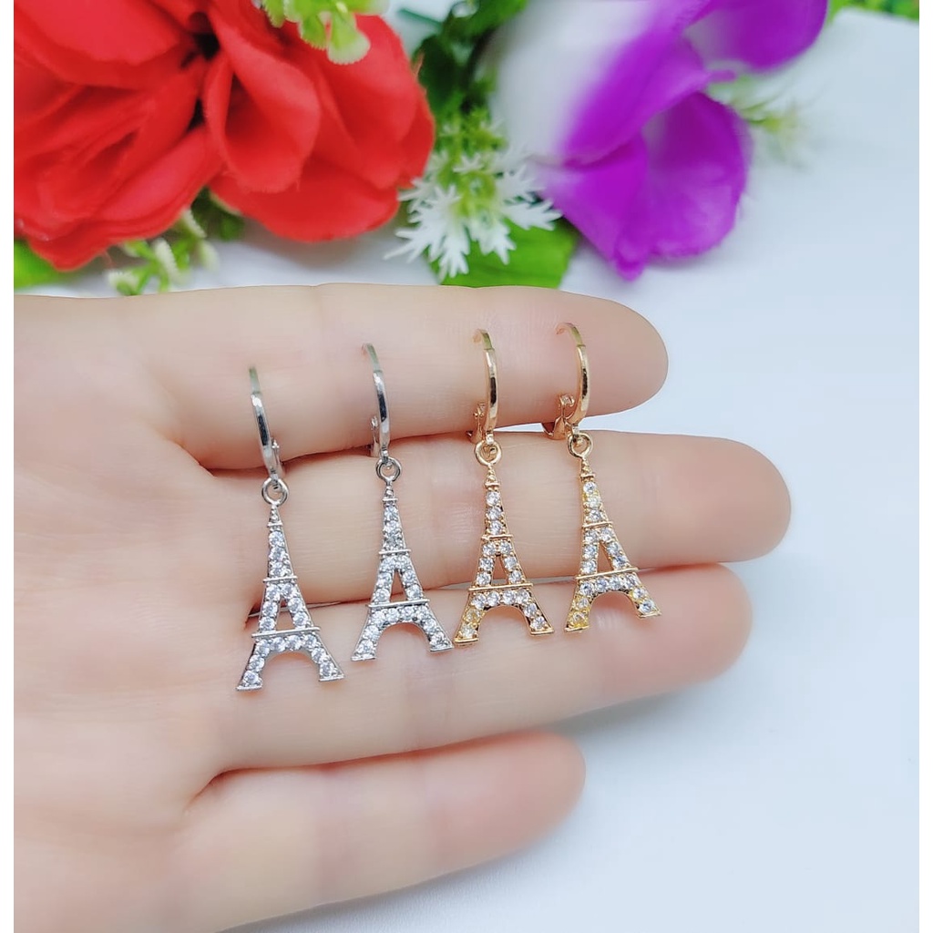 Set Kalung dan Anting xuping permata lapis emas fashion jewellery A15,16