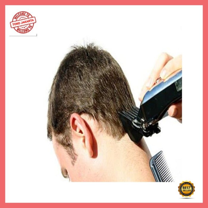 BAROKAH GAMIS Alkes hair clipper comb scissors Alat Cukur sisir gunting Rambut