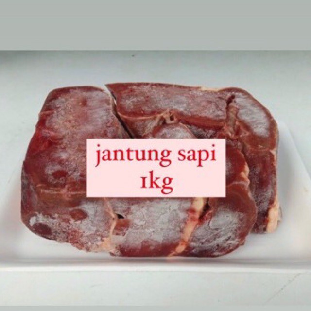 jantung sapi import heart 1kg