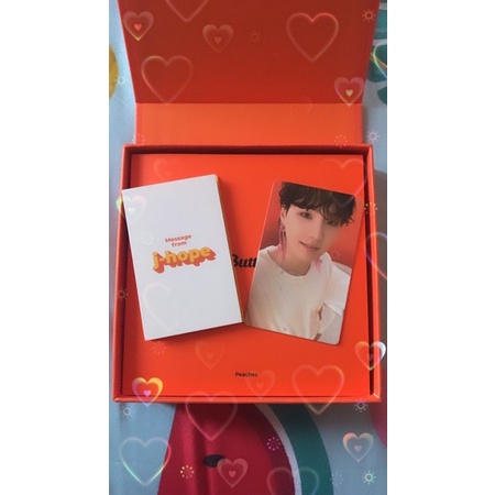 BTS ALBUM BUTTER PEACHES (LD VERS) PC SUGA CREAM J-HOPE