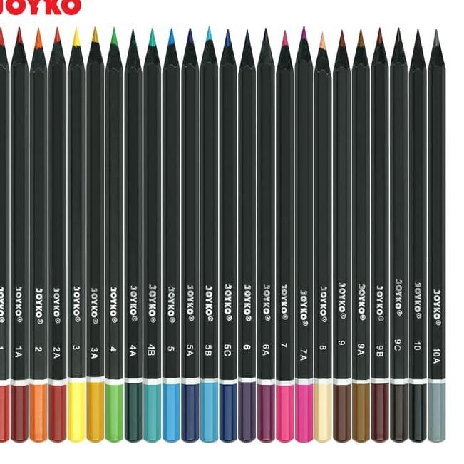 

Banyak Dipakai!<ust-755 Color Pencil / Pensil Warna Joyko CP-2 / 24 Warna