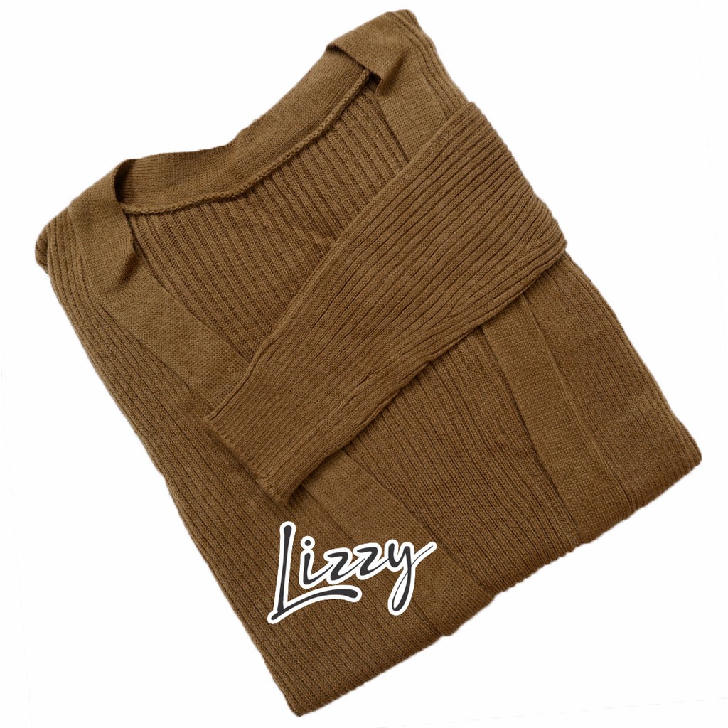 Lizzy - LONG CARDIGAN BELLE PREMIUM-BRONZE