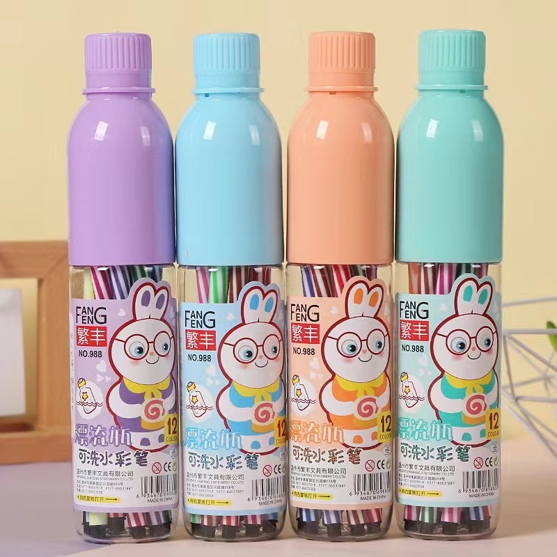 Pensil Warna Set Pastel Lengkap Colouring Set Crayon Spidol