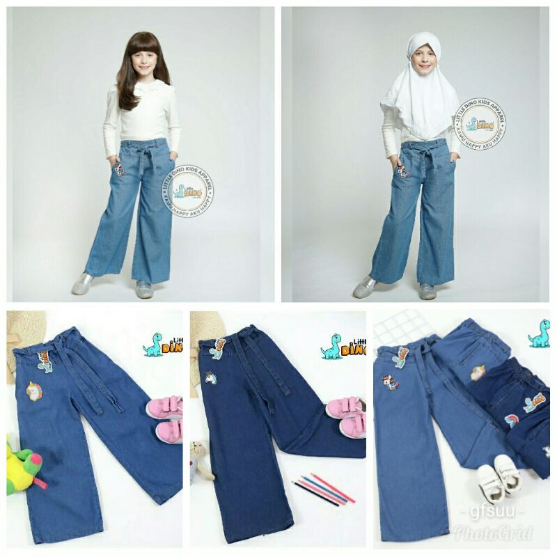 Kulot Denim Little Dino