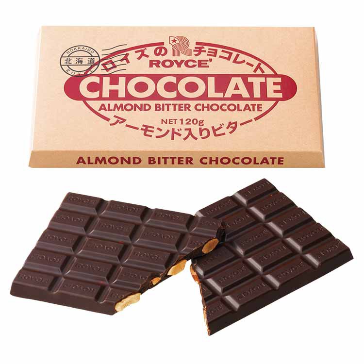 

Royce Chocolate Bar "Almond Bitter
