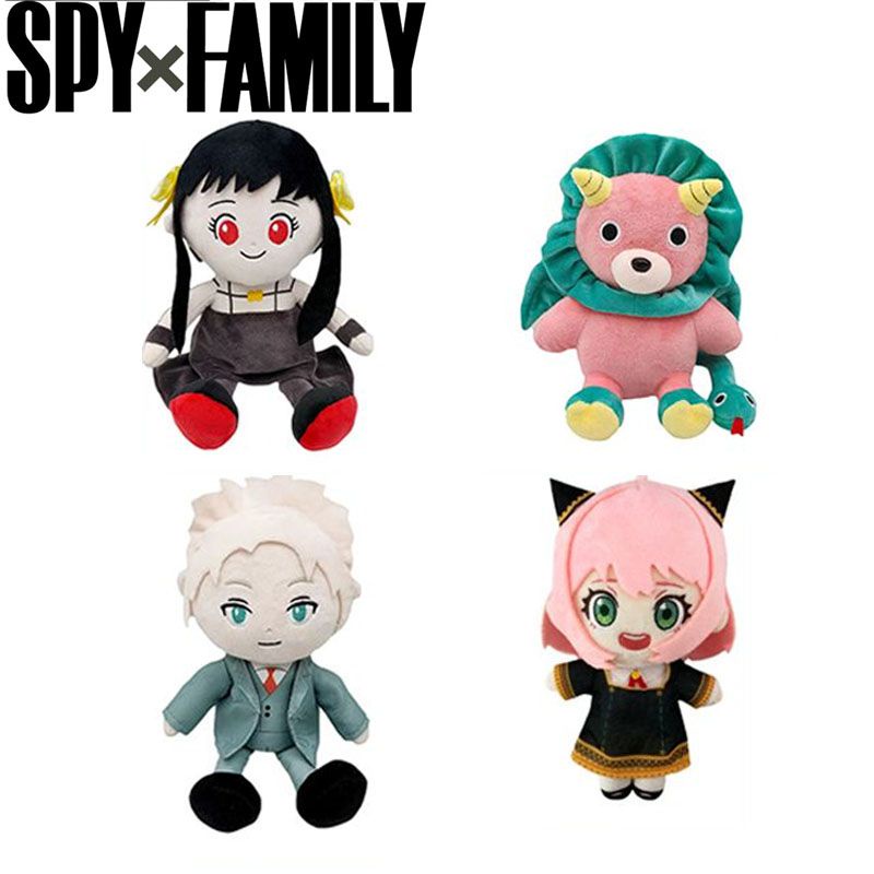 New Spy X Family Anya Plush Dolls Yor Forger Twilight Cartoon Bond Forger Toys Anime Princess Stuffed Plushie Toys For Kids Gift