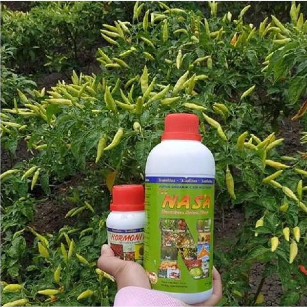 PAKET PERTANIAN PUPUK ORGANIK POC NASA 500 CC DAN PPT HORMONIK 100 CC
