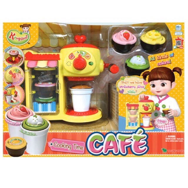 Kongsuni Cooking Time Cafe Playset