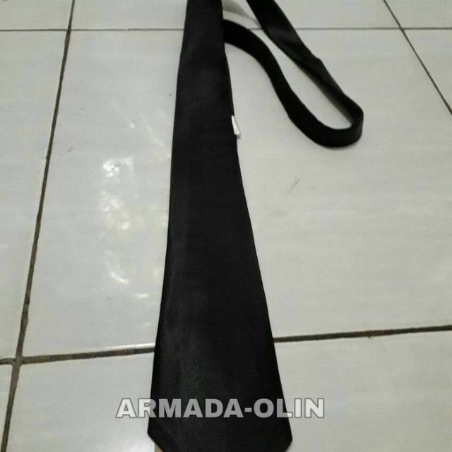 Dasi hitam polos | dasi hitam | dasi pria | Dasi polos warna hitam