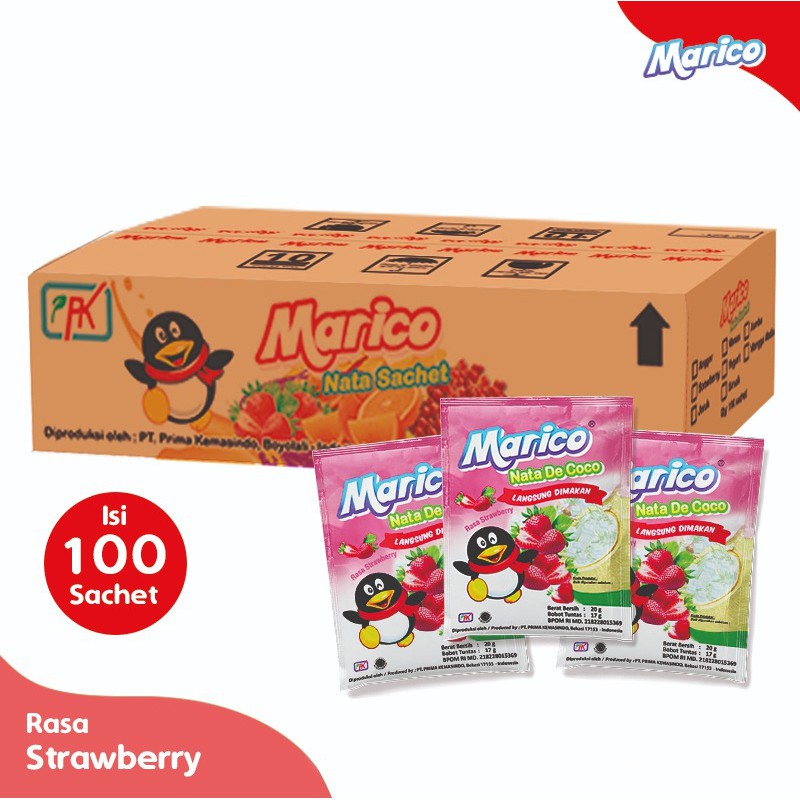 

MARICO NATA DE COCO 1 karton rasa STRAWBERRY