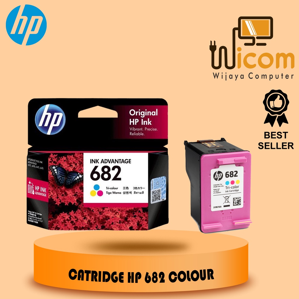 HP 682 Color Tinta / Cartridge Original HP682