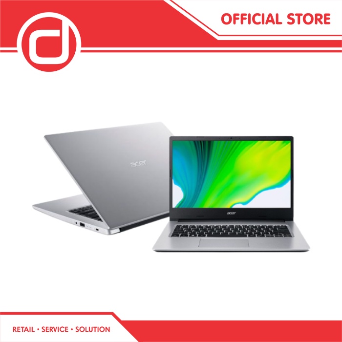 Acer Aspire 3 A314-35-C8QL[N5100|RAM 4GB|SSD 256GB|W 10+OHS] Silver