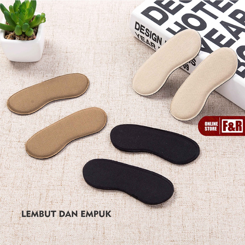 Pelindung Tumit Kaki Anti Lecet Bantalan Sepatu Insole Wanita Hells Sponge Shoes Pad