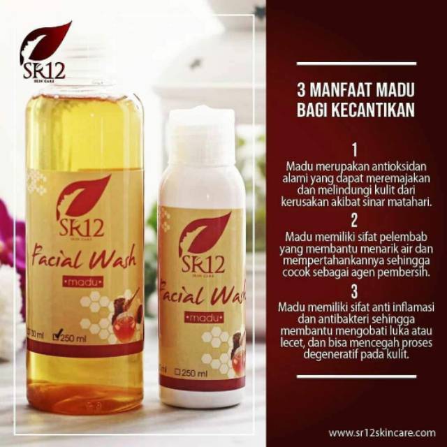 Facial wash Madu SR12