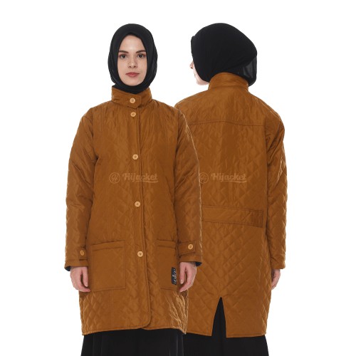 HIJACKET BELVA WANITA MUSLIMAH HIJAB ORIGINAL OFFICIAL I JAKET HIJAB WANITA MUSLIMAH PANJANG-MARIGOLD