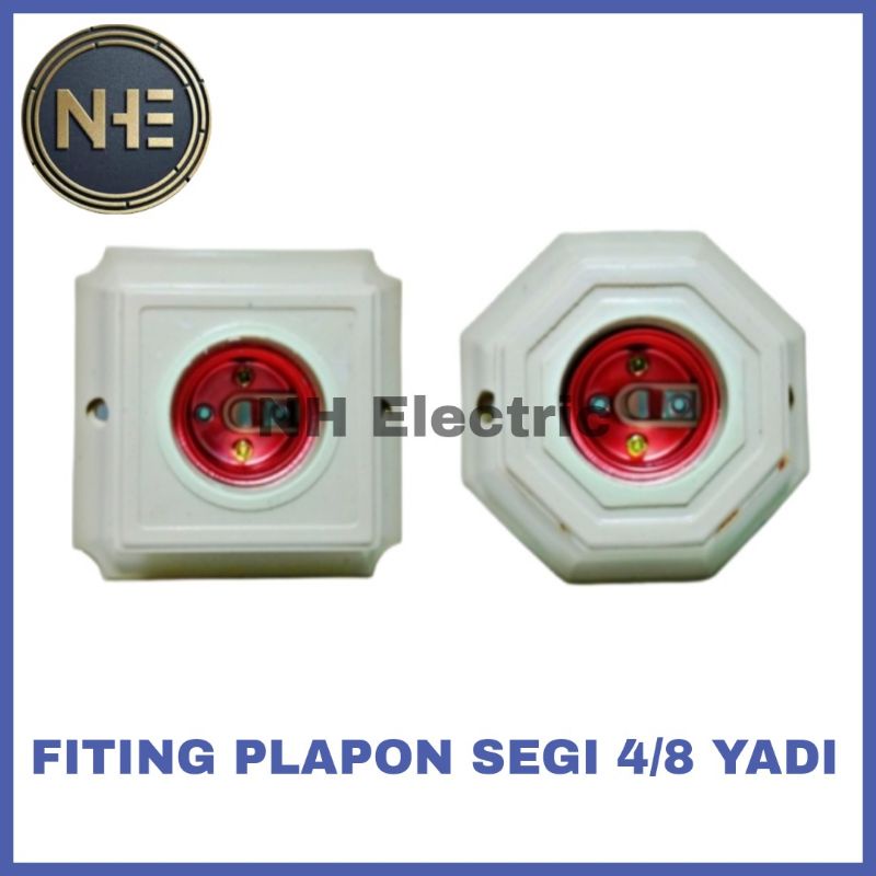 Fitting Plafon Segi 8 Yadi - Pitting Plapon Segi 8 Yadi - Fitting Plapon Oktagon Yadi