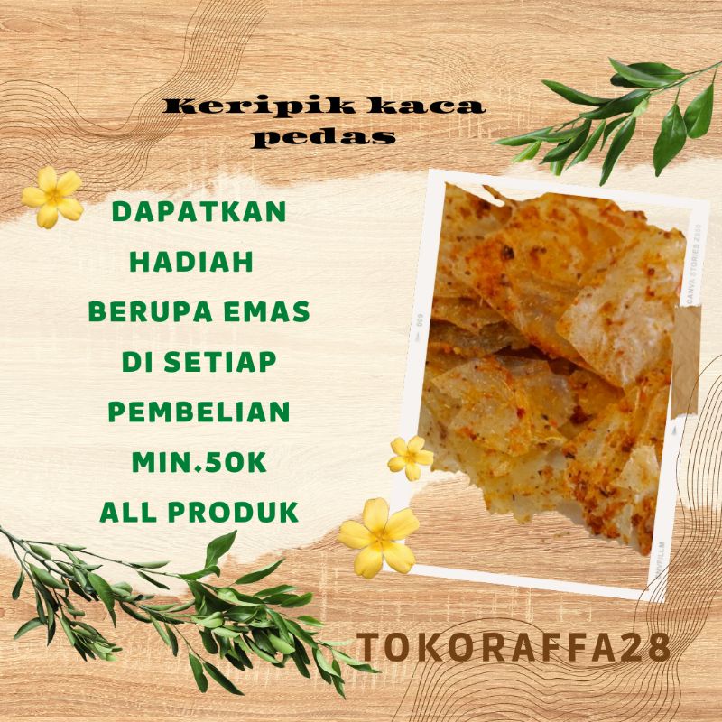 

keripik kaca / keripik kaca 5000 / keripik kaca pedas