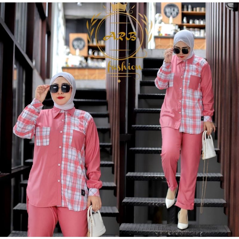 SET GIOVANNI PEACH BY DHEWA