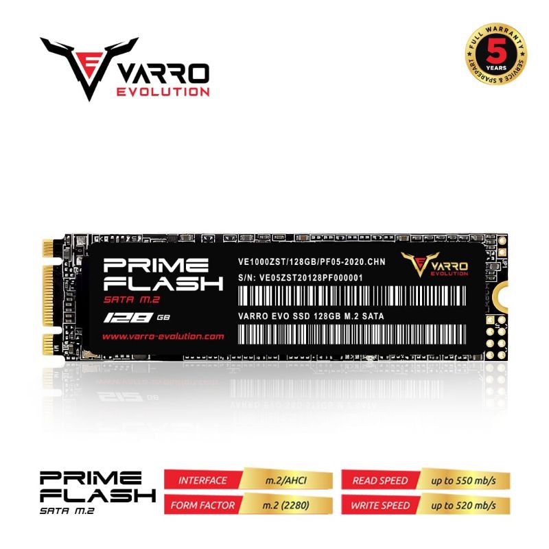 SSD M2 SATA 128GB VARRO