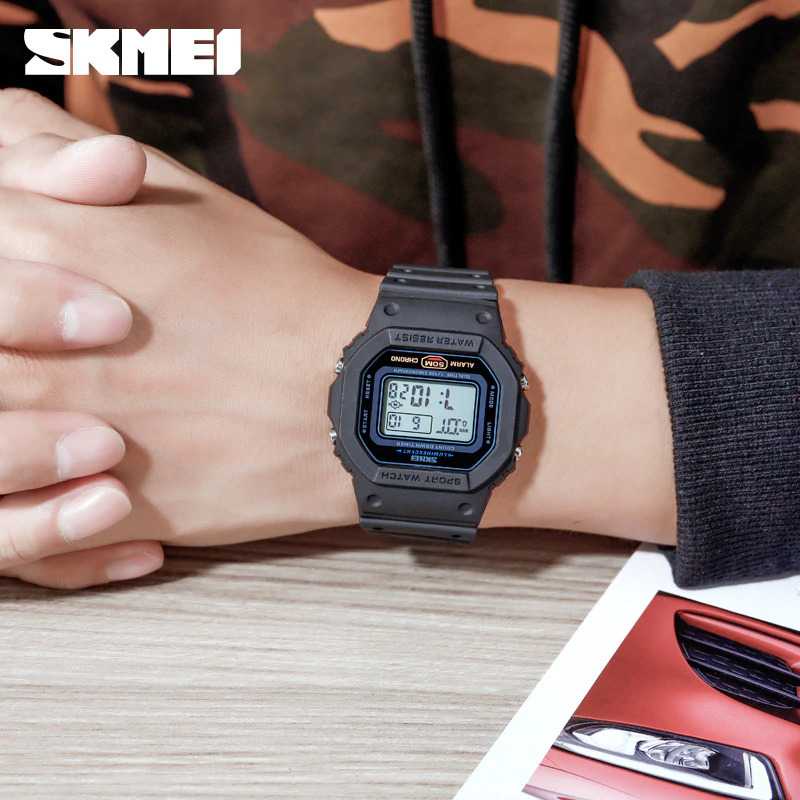 Jam Tangan Digital Pria Original SKMEI Water Resistant - 1628