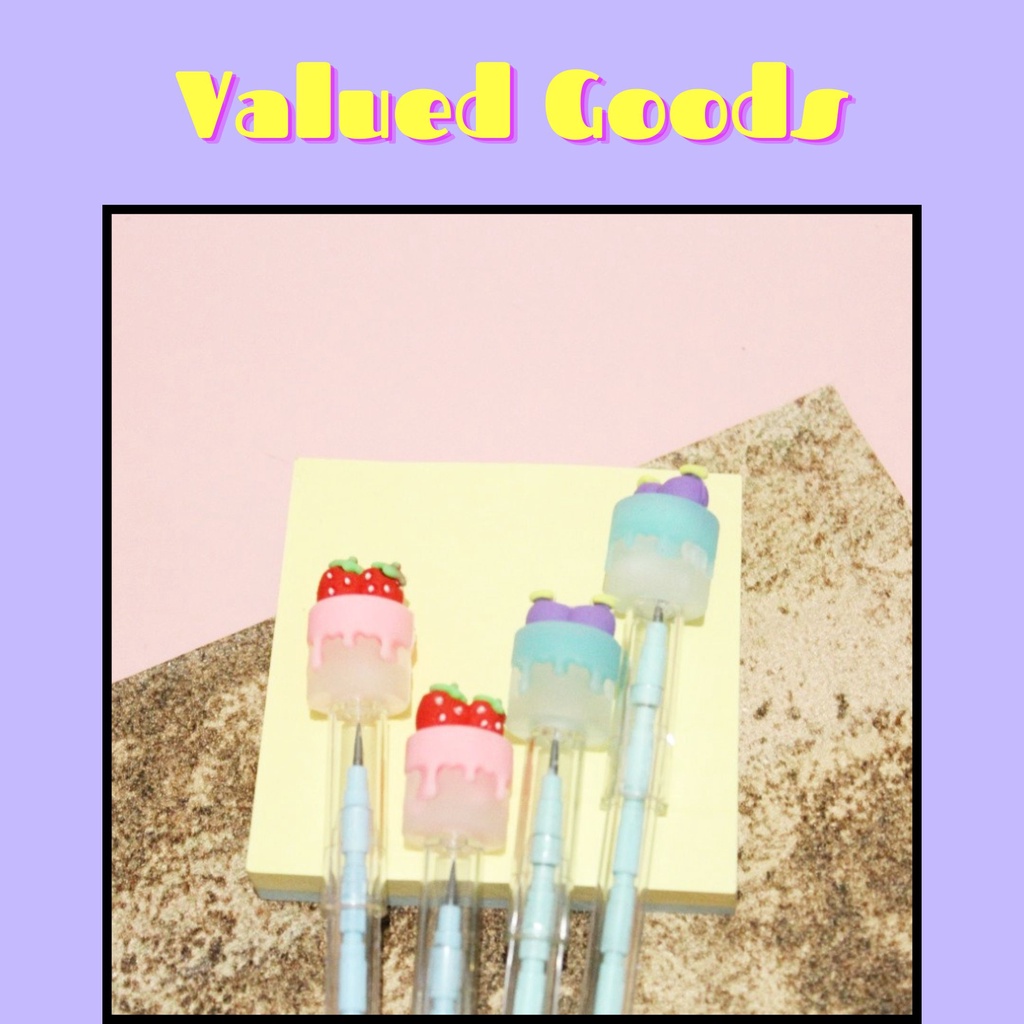 

Pensil Susun Kue Bensia - MOTIF VARIAN WARNA WARNI RANDOM - bullet pencil tebal ujian unik murah alat tulis kerja kantor sekolah hadiah anak stationery cute putri disney