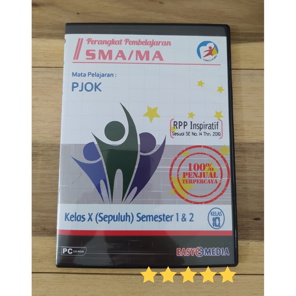 Cd Rpp Satu Lembar Sma Smk Kelas 10 X Mapel Pjok Revisi 2020 Lengkap 1 Tahun Shopee Indonesia