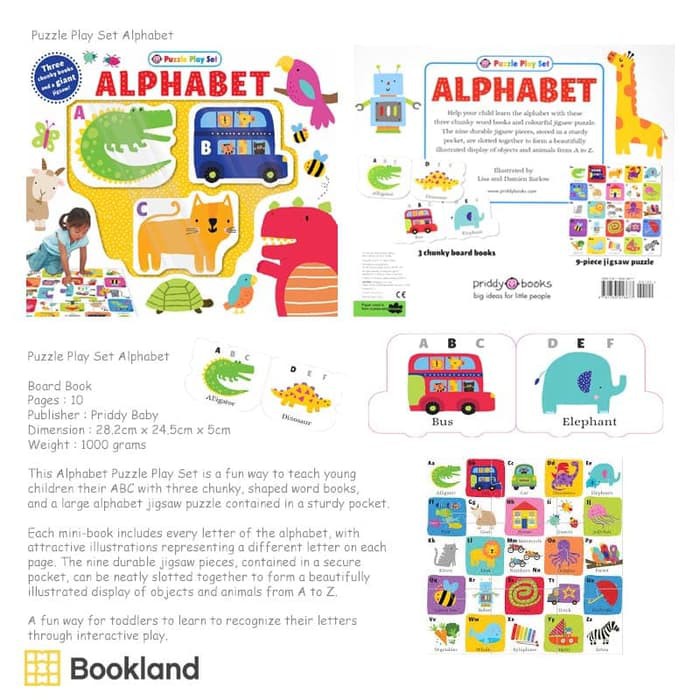 Alphabet puzzle Play Set (Priddy Books)