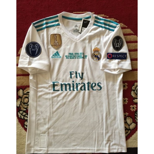 Jersey GO Real Madrid final  kiev UCL 2018
