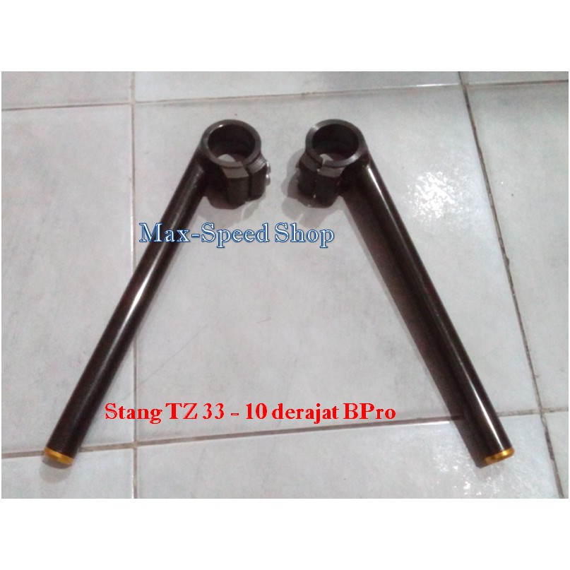Big Promo Stang Jepit Ninja N150 R RR Vixion R15 BPRO Tz33-10 derajat 2 baut BPRO