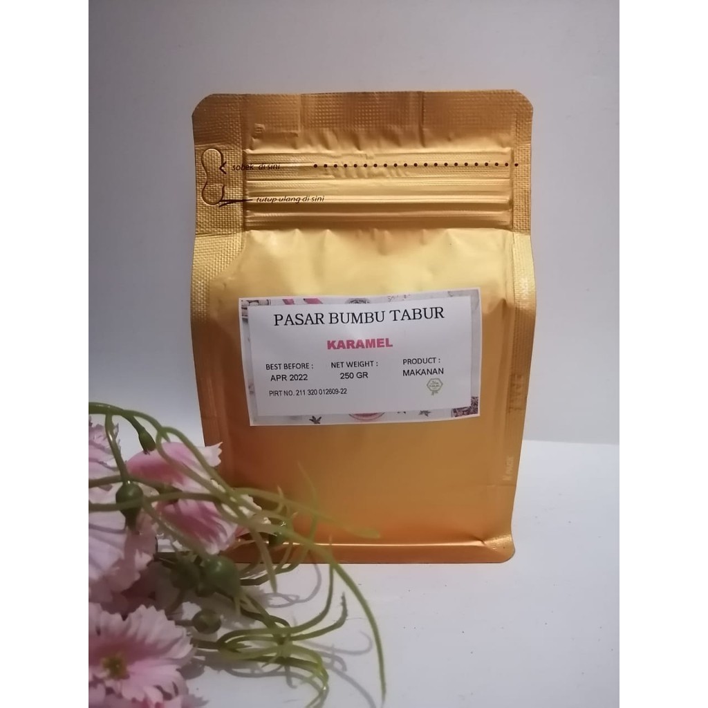 

BUMBU TABUR KARAMEL 250 GR BUBUK MAKANAN ENAK MURAH HALAL