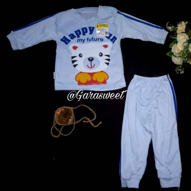 Baju Setelan Bayi Lengan Panjang Daffa