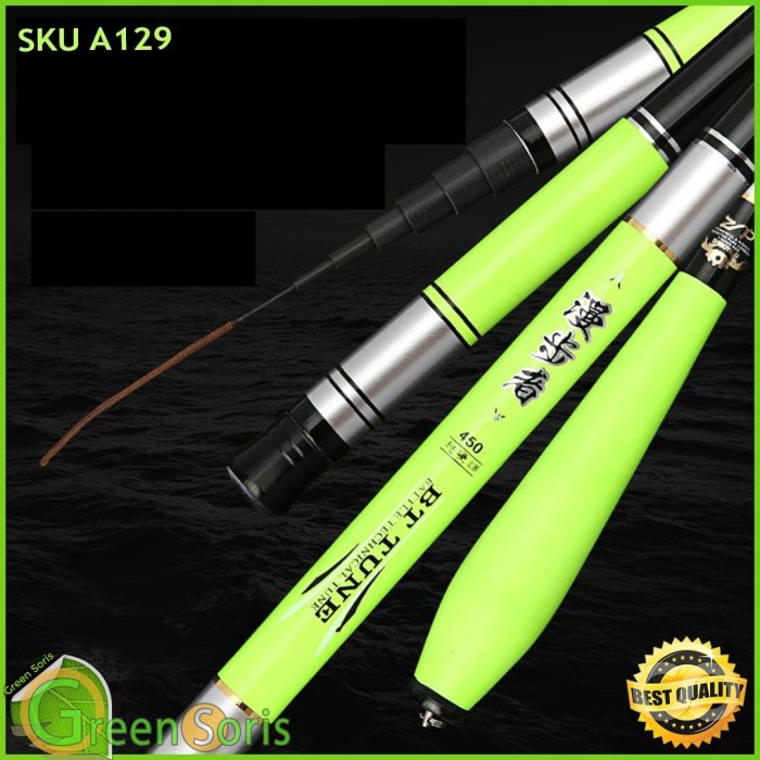 Joran Tegek Spesial VBoni Carbon Fiber Stream Fishing Rod 6.3 Meter