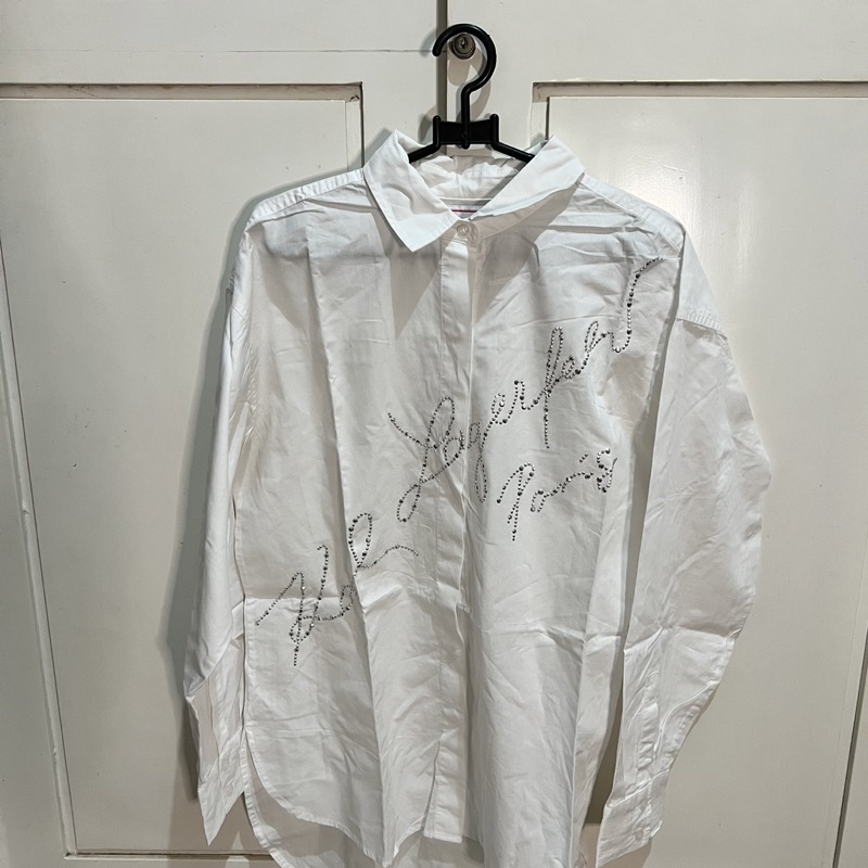Preloved Kemeja Atasan Karl Lagerfeld Authentic