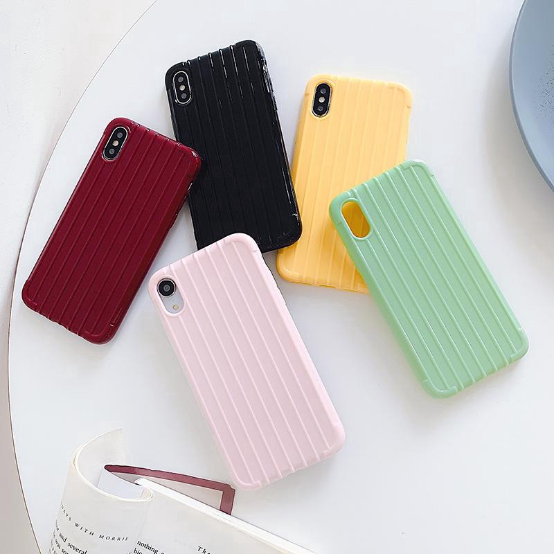 Soft Case Cover Silikon Warna Polos untuk HP oppo A5S A7 a1k a3s a3s