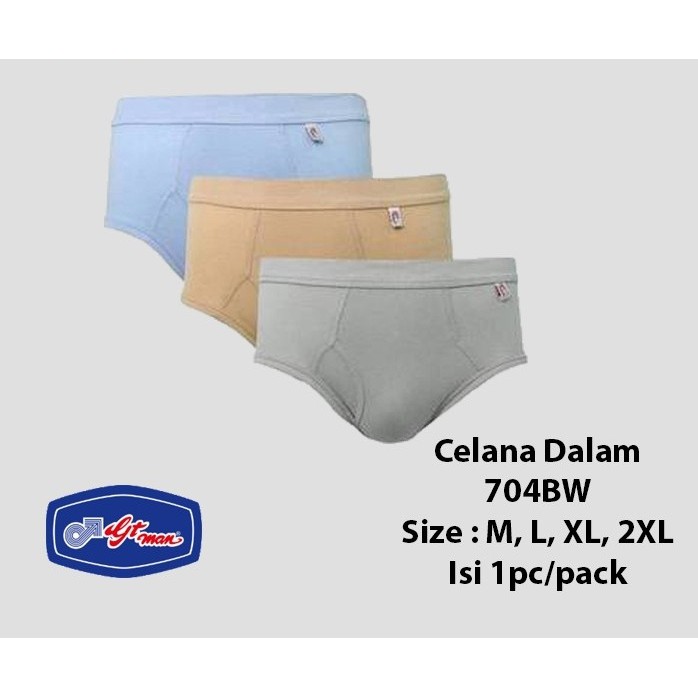 CELANA DALAM PRIA GT-MAN 704 BW Warna TERMURAH TERLARIS | Mini Spandex 708 CD GTMan Pakaian Dalam