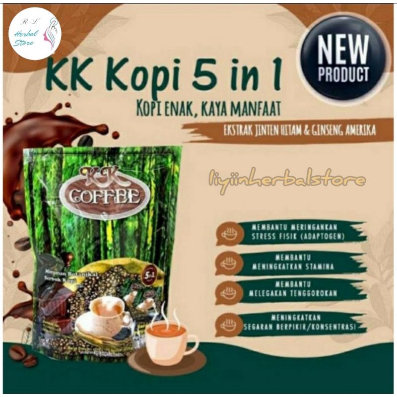 

Kopi 5in1|Habbatussauda|kopi|Jinten KKINDONESIA 100%Original ASLI