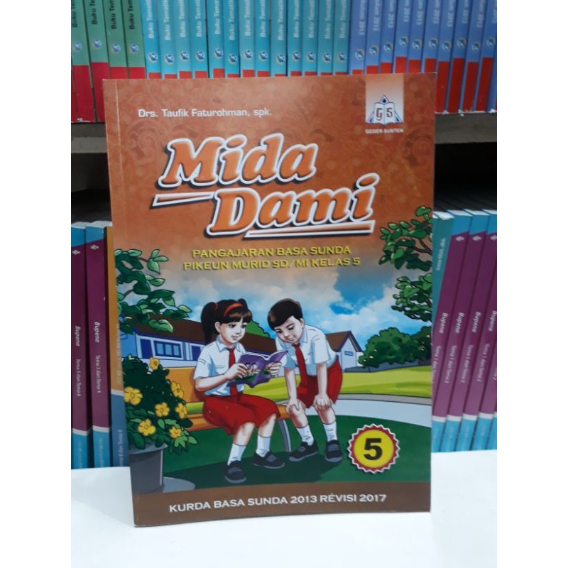 buku bahasa Sunda Mida dami kelas 5 SD